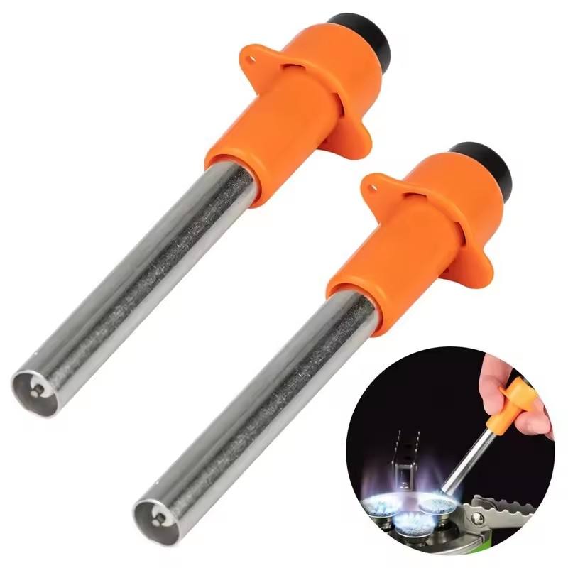 Camping Cooking Light - 1/2Pcs Outdoor Erweiterte Flamme Werfer Elektronische