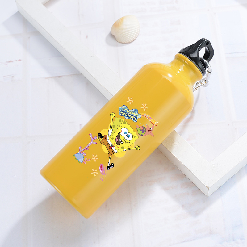 Camping Cooking Tin - SpongeBobs Aluminium-Wasserflasche für Outdoor, Fahrrad und