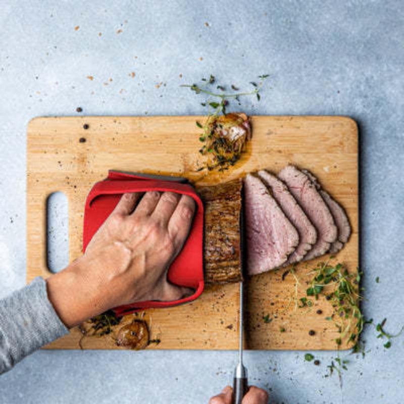 Camping With Cooking - Silikon-Ofenhandschuhe für den Hausgebrauch, hitzebeständig, rutschfeste