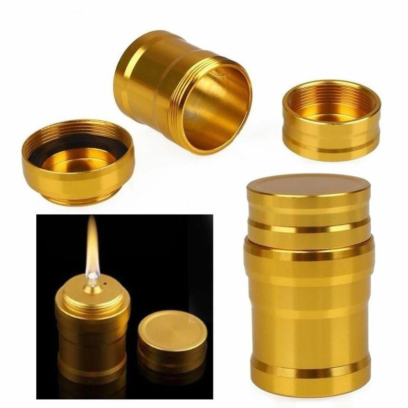 Camping Cooking Alcohol - Neue tragbare Mini-Alkohollampe aus Metall, Laborausrüstung,
