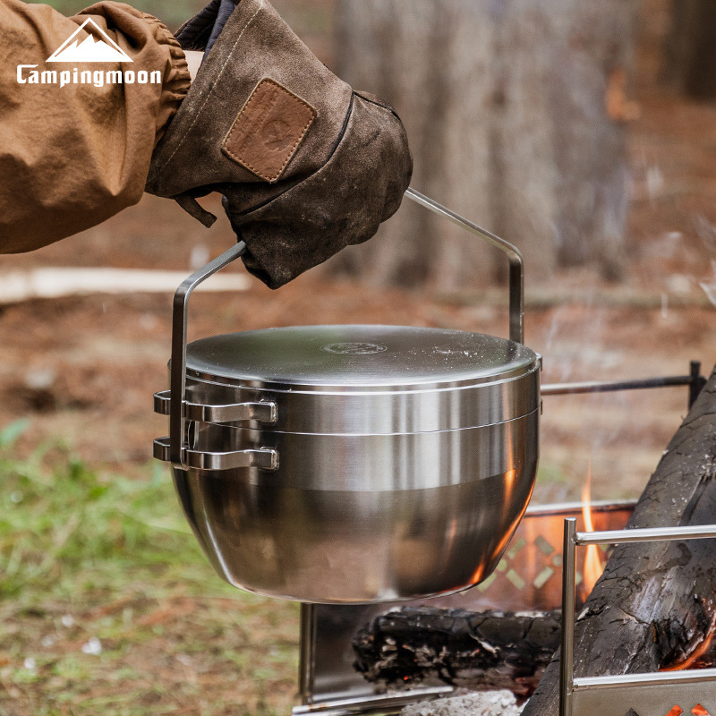 Camping Cooking Ovens - Mehrzweck-Campingtopf – robuster holländischer Ofen aus
