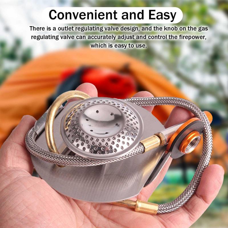 Camping Cooking Light - Outdoor-Camping Gasherd 3200w Edelstahl Alpen brenner