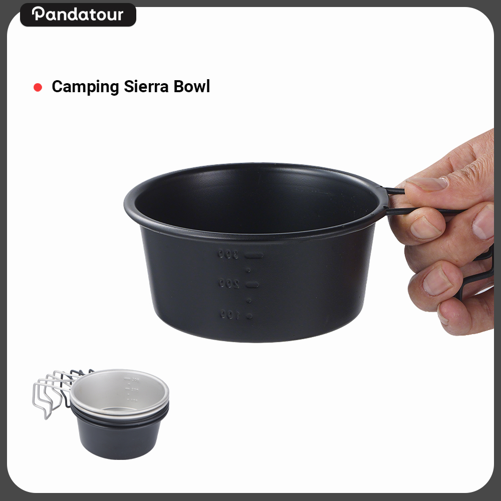Camping Cooking Lightweight - Pandatour Outdoor Camping Sierra Schüssel mit