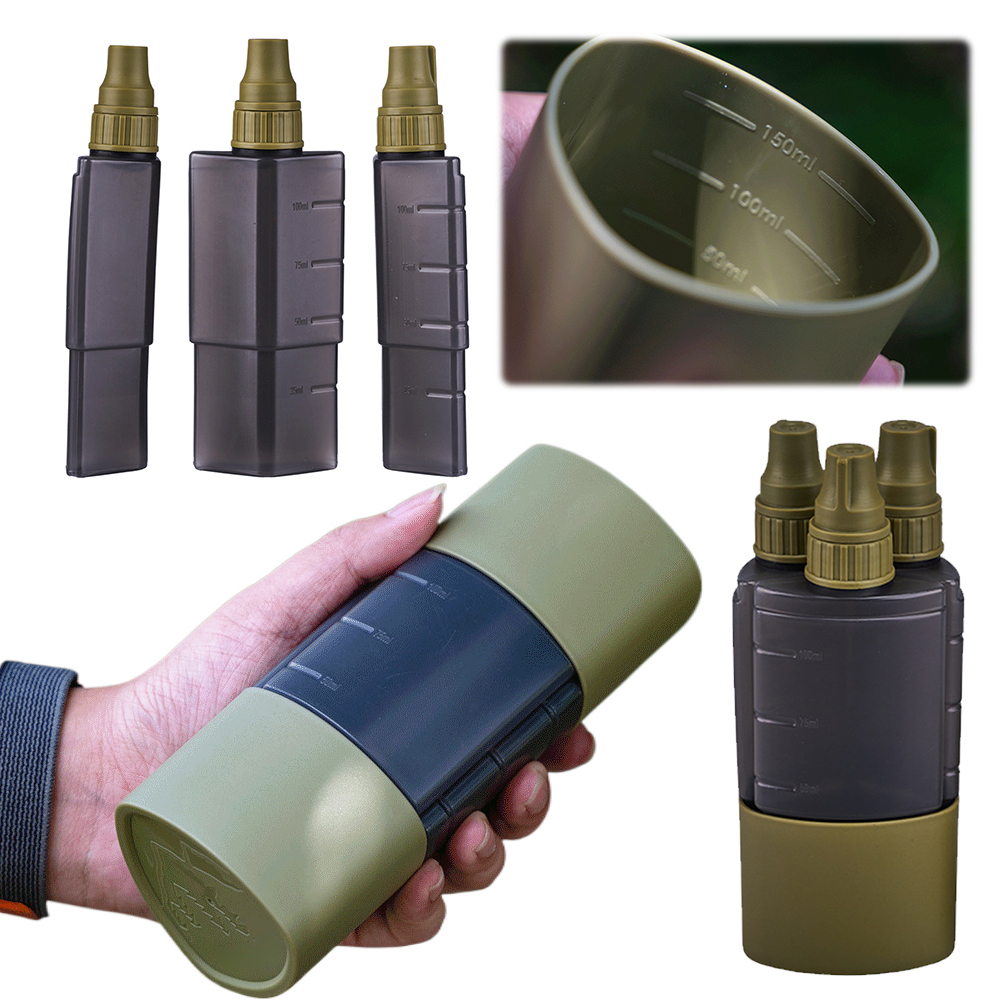 Camping Cooking Hardware - 3-in-1 Outdoor Camping Gewürzspender Flasche BBQ