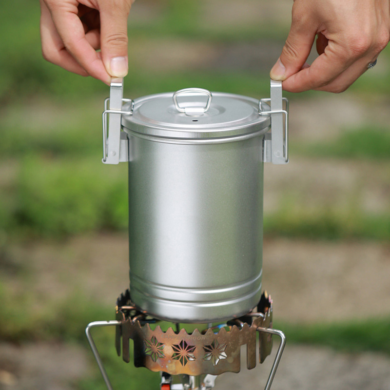 Kochtopf zum Kochen im Freien, – Camping Cooking One Pot Bewertung und Preis