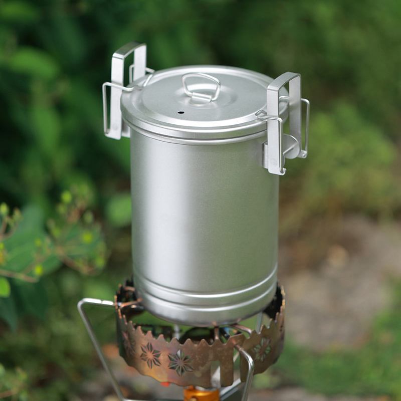 Kochtopf zum Kochen im Freien, – Camping Cooking One Pot Bewertung und Preis