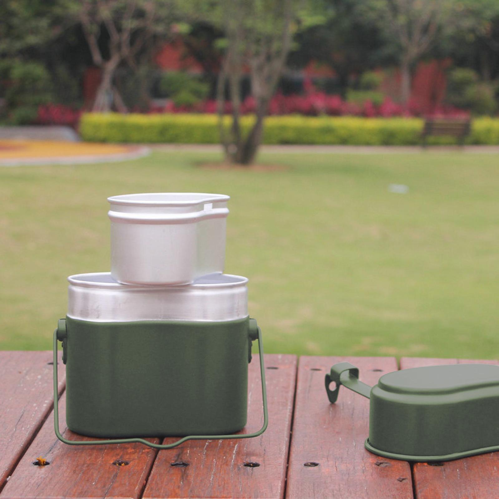3-teiliges Set Lunchbox, Alumi – Camping Cooking Kit Box Bewertung und Preis