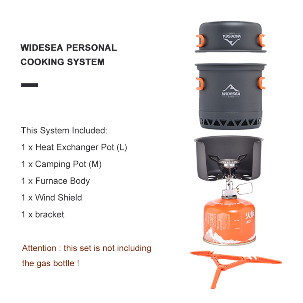Widesea Tragbares Campingkoche – Camping Cooking One Pot Bewertung und Preis
