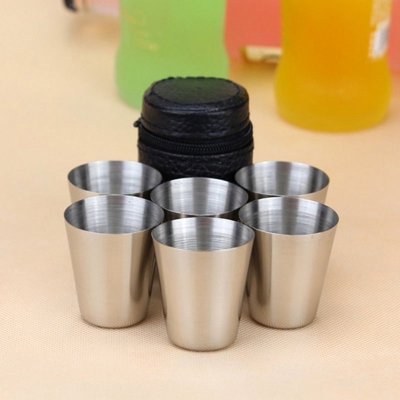 4/6Pcs Edelstahl Tassen Mini S – Camping Cooking Mug Bewertung und Preis