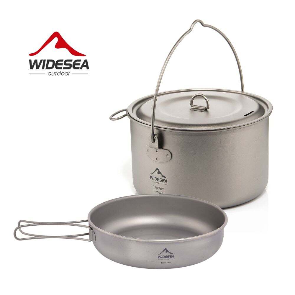 Wideea Camping Geschirr Titan  – Camping Cooking Hardware Bewertung und Preis