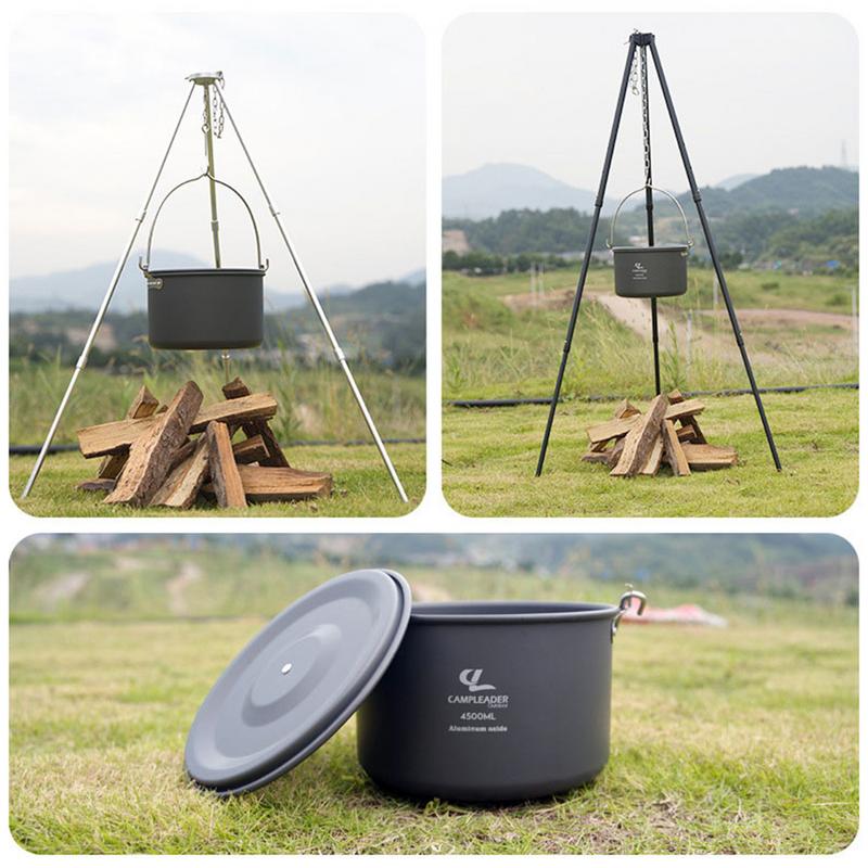 4,5 l Camping Hänge topf Kochg – Camping Cooking One Pot Bewertung und Preis
