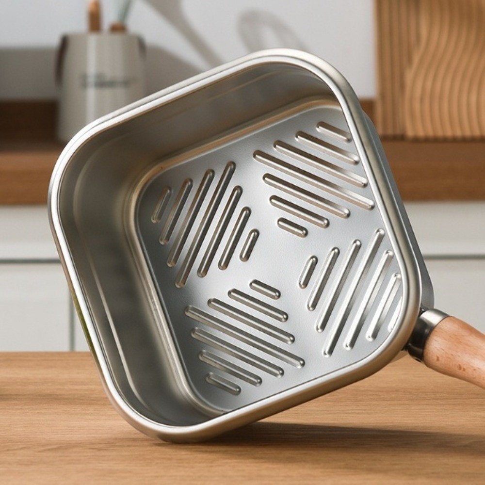 Tragbare Bratpfanne aus Edelst – Camping Cooking Hardware Bewertung und Preis