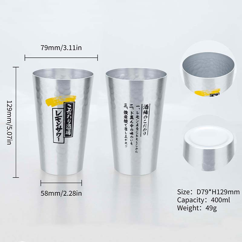 Aluminium-Bierkrug-Set im japa – Camping Cooking Mug Bewertung und Preis