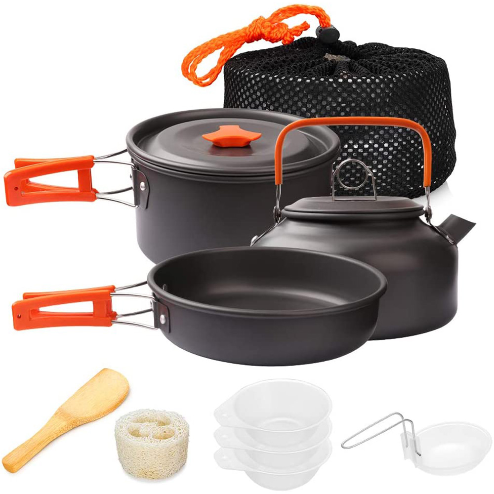 1 stücke/1 satz Camping Kochge – Camping Cooking Set With Bag Bewertung und Preis