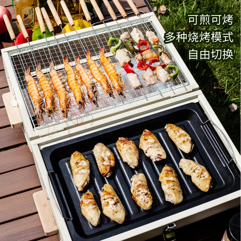 Barbecue-Ofen für den Haushalt – Camping Cooking Stove Bewertung und Preis