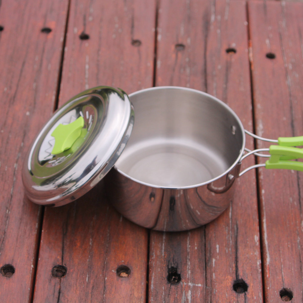 Camping-Topf, leicht, Edelstah – Camping Cooking Lightweight Bewertung und Preis