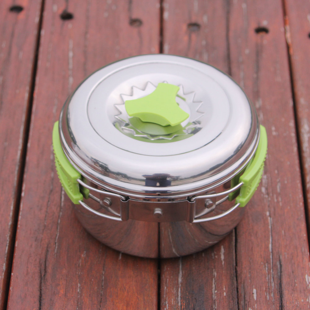 Camping-Topf, leicht, Edelstah – Camping Cooking Lightweight Bewertung und Preis