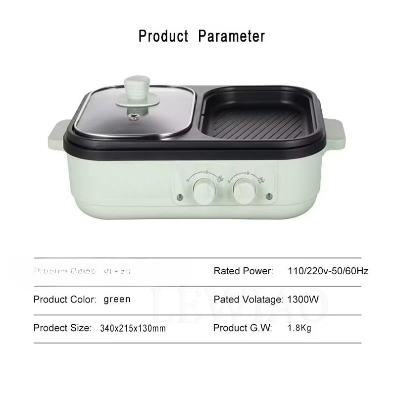 Antihaft-Grill-Hotpot, multifu – Camping Cooking One Pot Bewertung und Preis