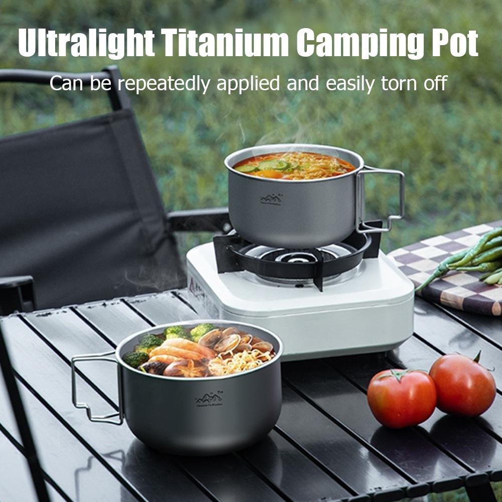 Ultraleichtes Titan-Kochgeschi – Camping Cooking Hardware Bewertung und Preis