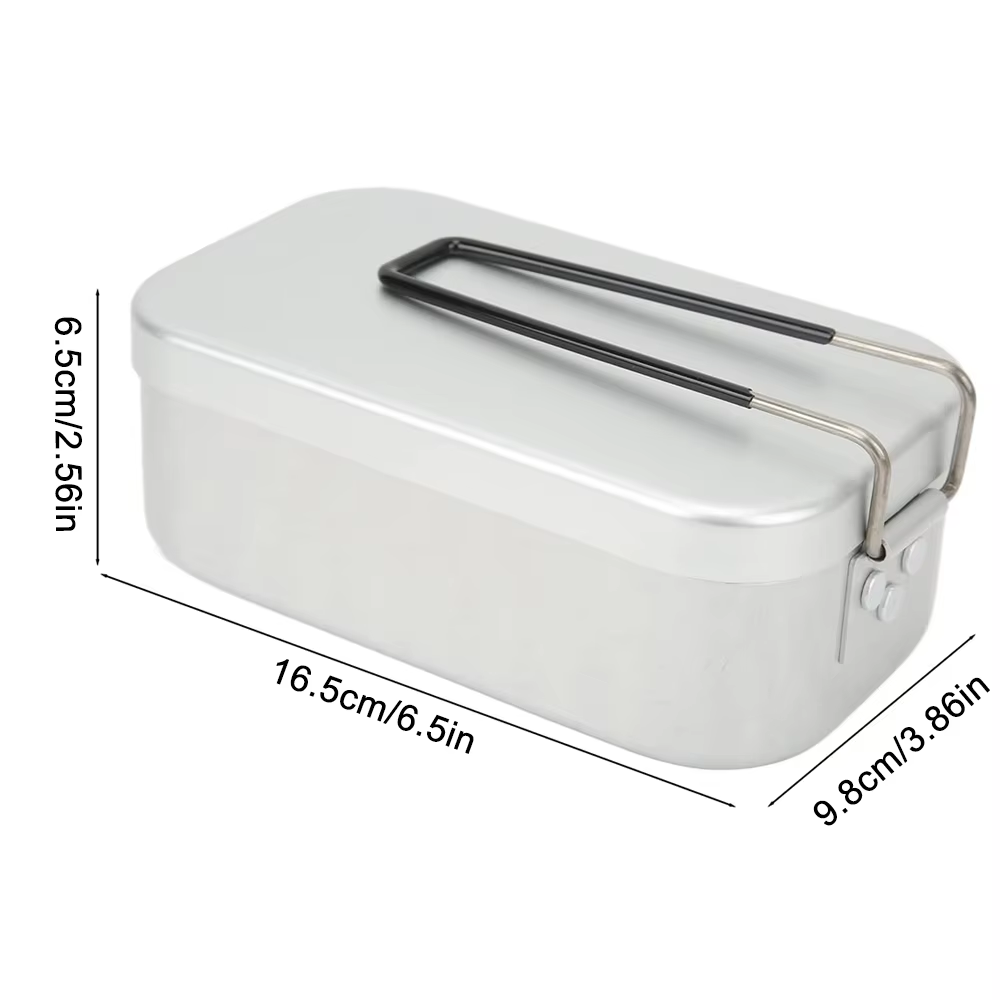 Faltbarer Bento-Box-Griff, Lun – Camping Cooking Tin Bewertung und Preis