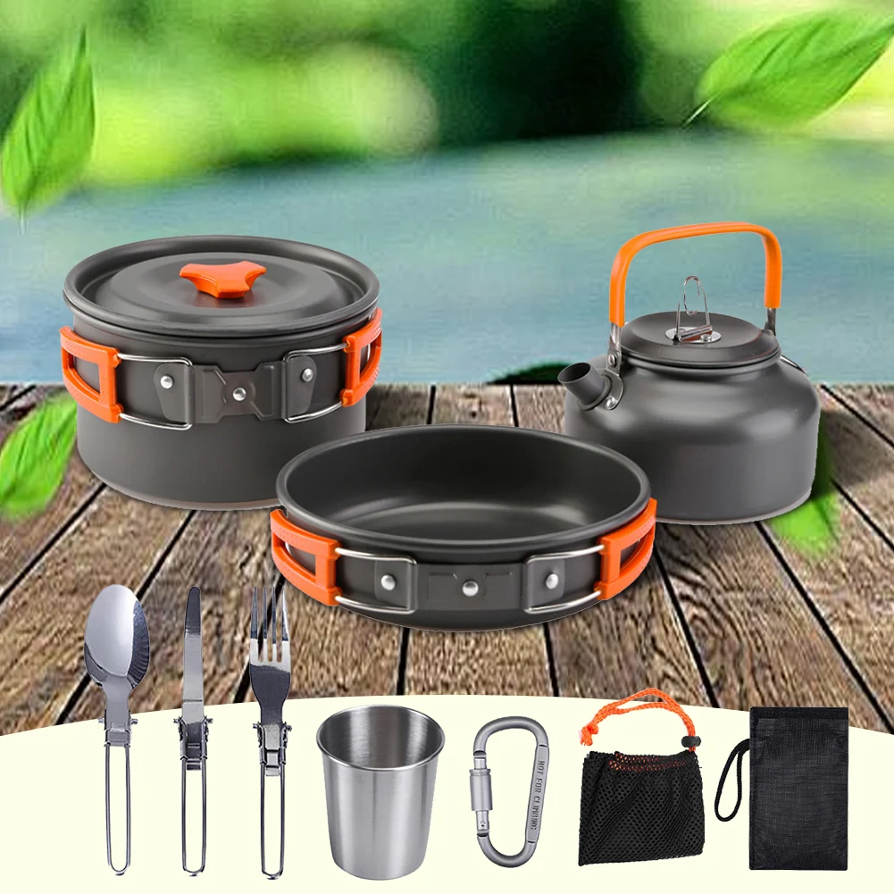 Camping-Kochgeschirr-Set, Wass – Camping Cooking Lightweight Bewertung und Preis