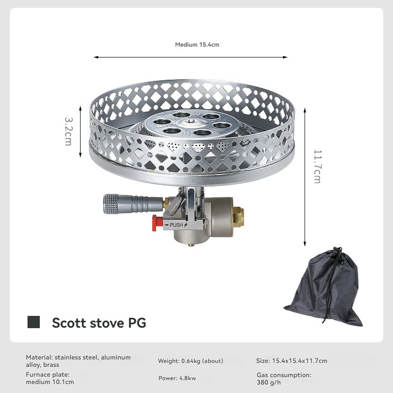 CAMPINGMOON PG-4 Scott Propan- – Camping Cooking Light Bewertung und Preis