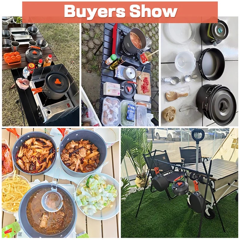 Camping-Kochset, Camping-Kochg – Camping Cooking Hardware Bewertung und Preis